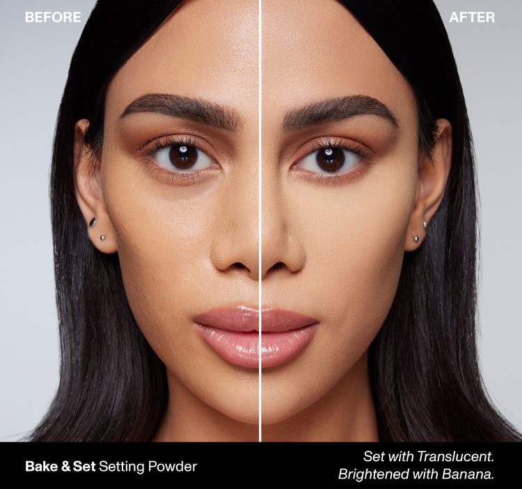 MORPHE - Bake and Set Setting Powder - réf Banana