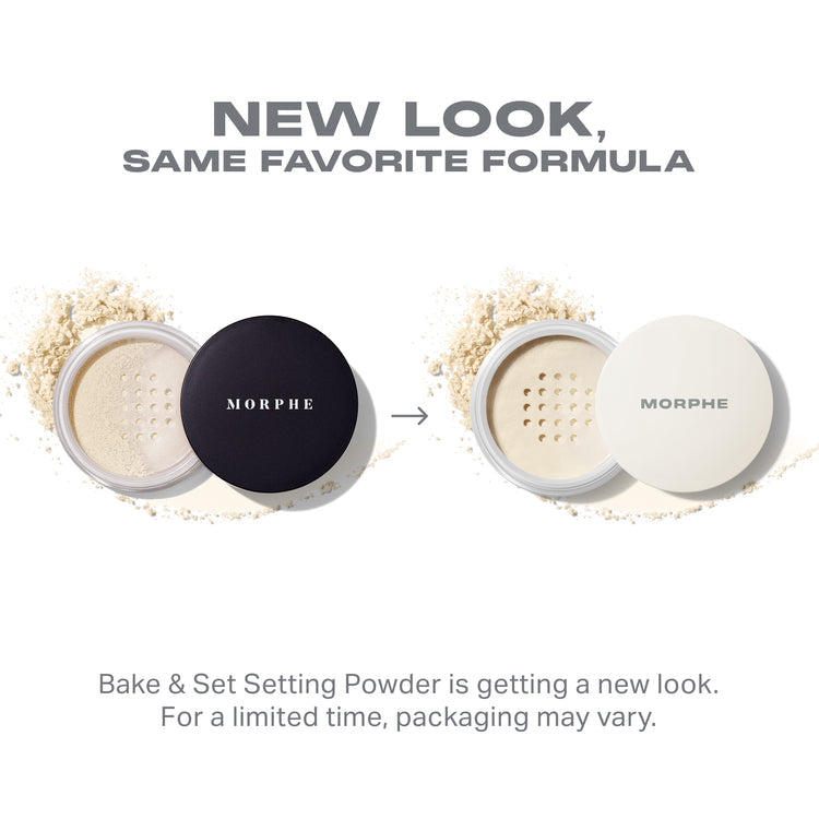 MORPHE - Bake and Set Setting Powder - réf Banana