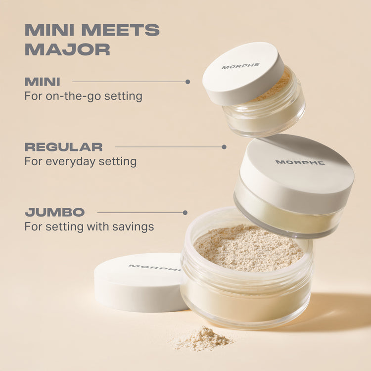 MORPHE - Bake and Set Setting Powder - réf Translucent