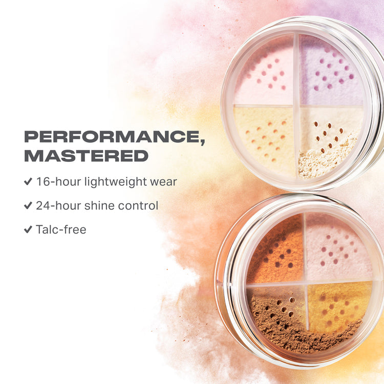 MORPHE - BAKE & SET LOOSE POWDER QUAD - ref Bright Balance