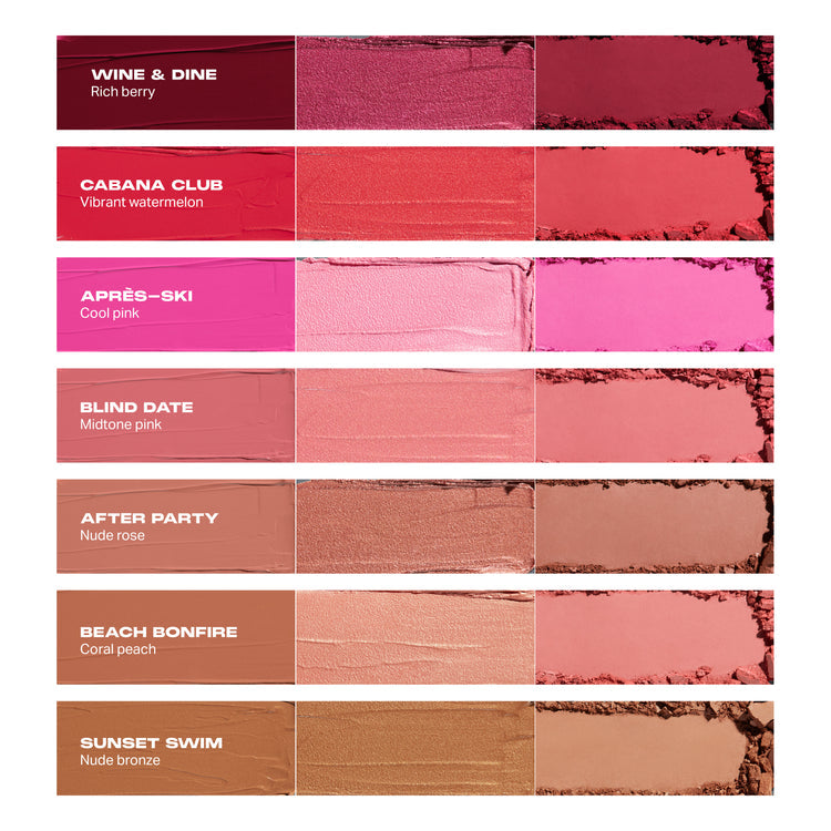 MORPHE - Cheek Thrills Multi-Finish Face Trio - réf Blind Date