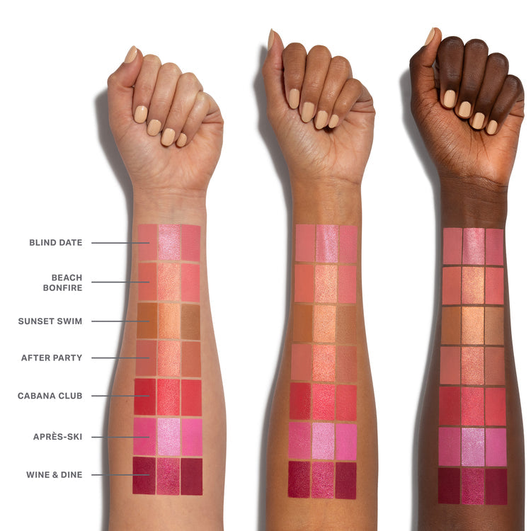 MORPHE - Cheek Thrills Multi-Finish Face Trio - réf Blind Date