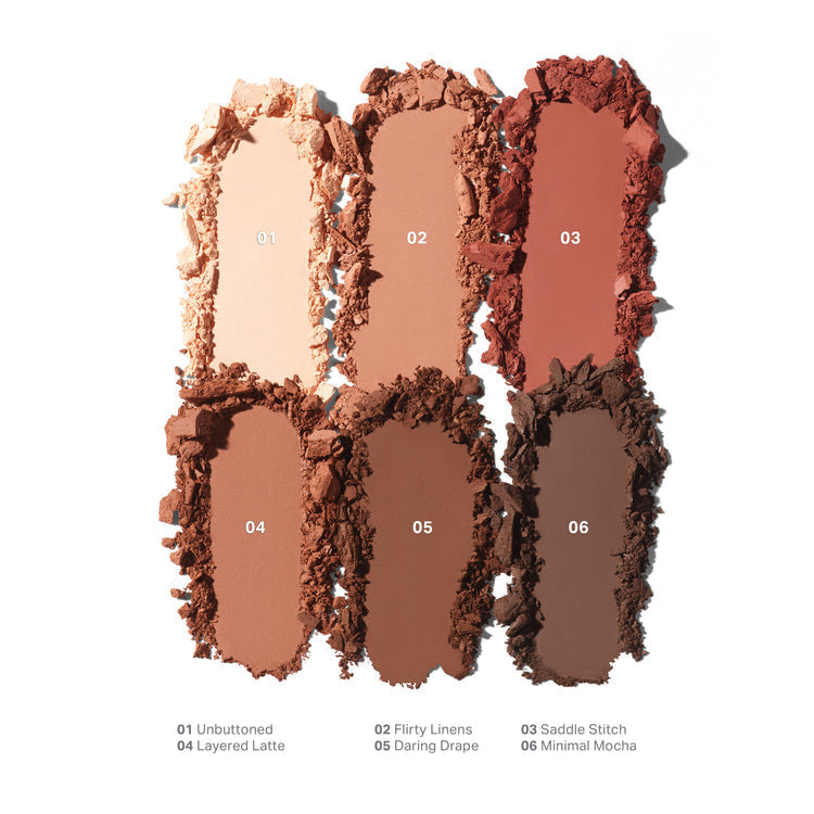 MORPHE - CHROMAPLUS 6-PAN EYESHADOW PALETTE- Tailored Nudes