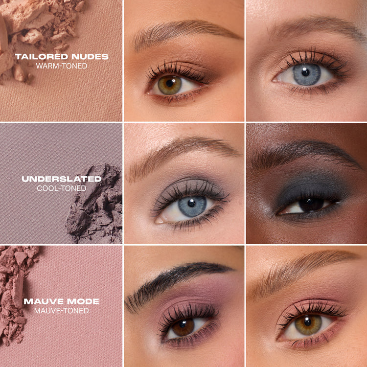 MORPHE - CHROMAPLUS 6-PAN EYESHADOW PALETTE- Tailored Nudes