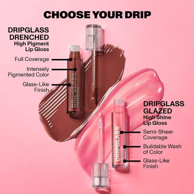 MORPHE - Dripglass Glazed High Shine Lip Gloss - réf Berry Stained