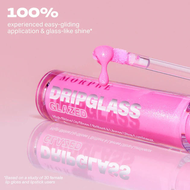 MORPHE - Dripglass Glazed High Shine Lip Gloss - réf Glint Of Pink