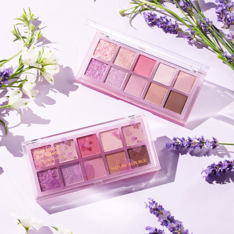 NATURE REPUBLIC - New Mood Eye Palette - réf 04 Lavender Garden