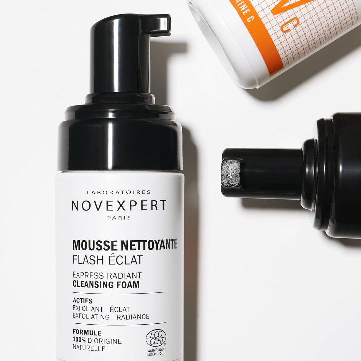 NOVEXPERT - Flash Éclat Mousse Nettoyante -150ml