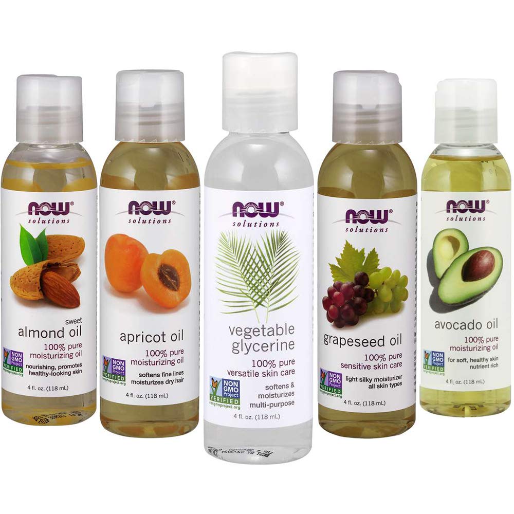 NOW SOLUTIONS - Glycérine Végétale 100% Pure et Naturelle - 118ml