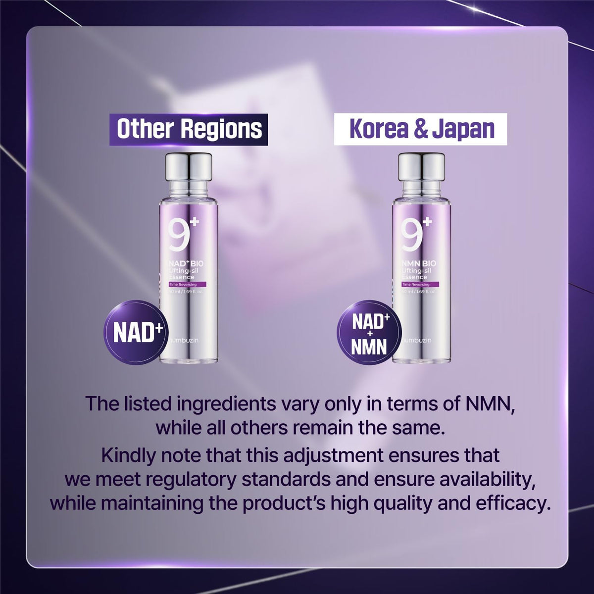 NUMBUZIN - No.9 NAD+Bio Lifting-sil Essence - Essence anti-âge - 50ml