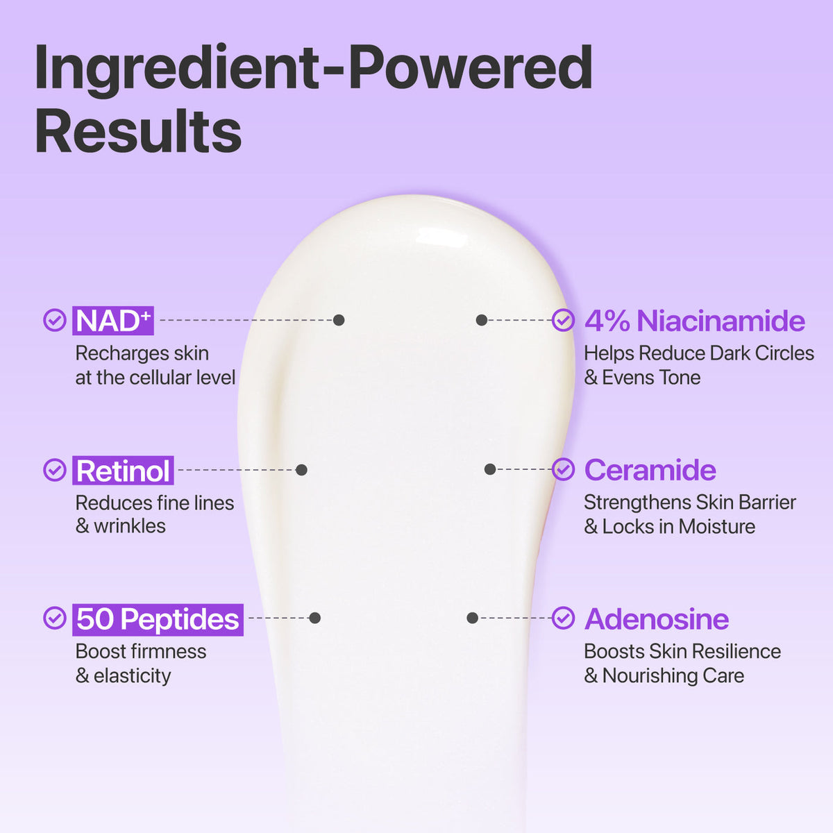 NUMBUZIN - No.9 NAD+ Retinol Volumetox Eye Cream - 20ml