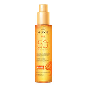 NUXE - Huile Solaire Bronzante Haute Protection SPF50 visage et corps - 150ml