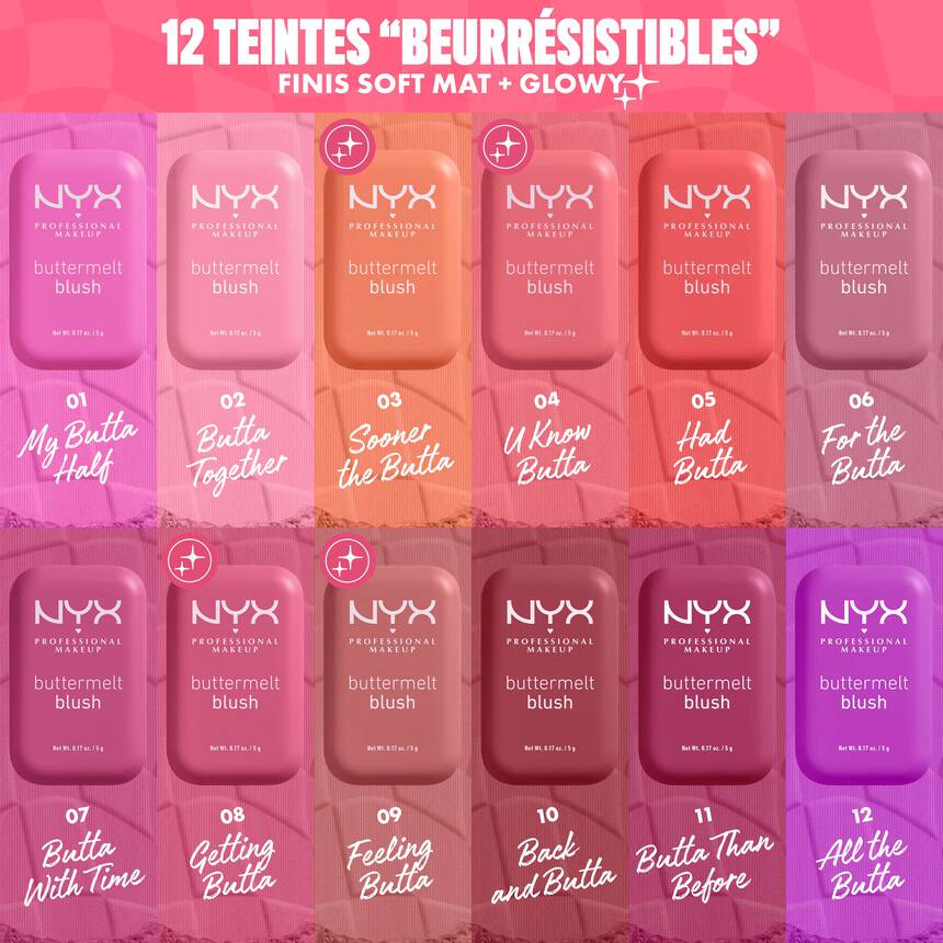 NYX - BUTTERMELT Blush - 05.5 Butta Cherry Pop