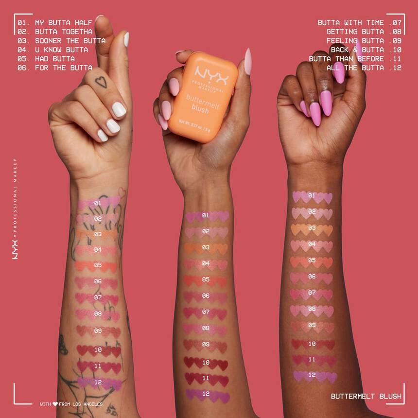 NYX - BUTTERMELT Blush - 05.5 Butta Cherry Pop