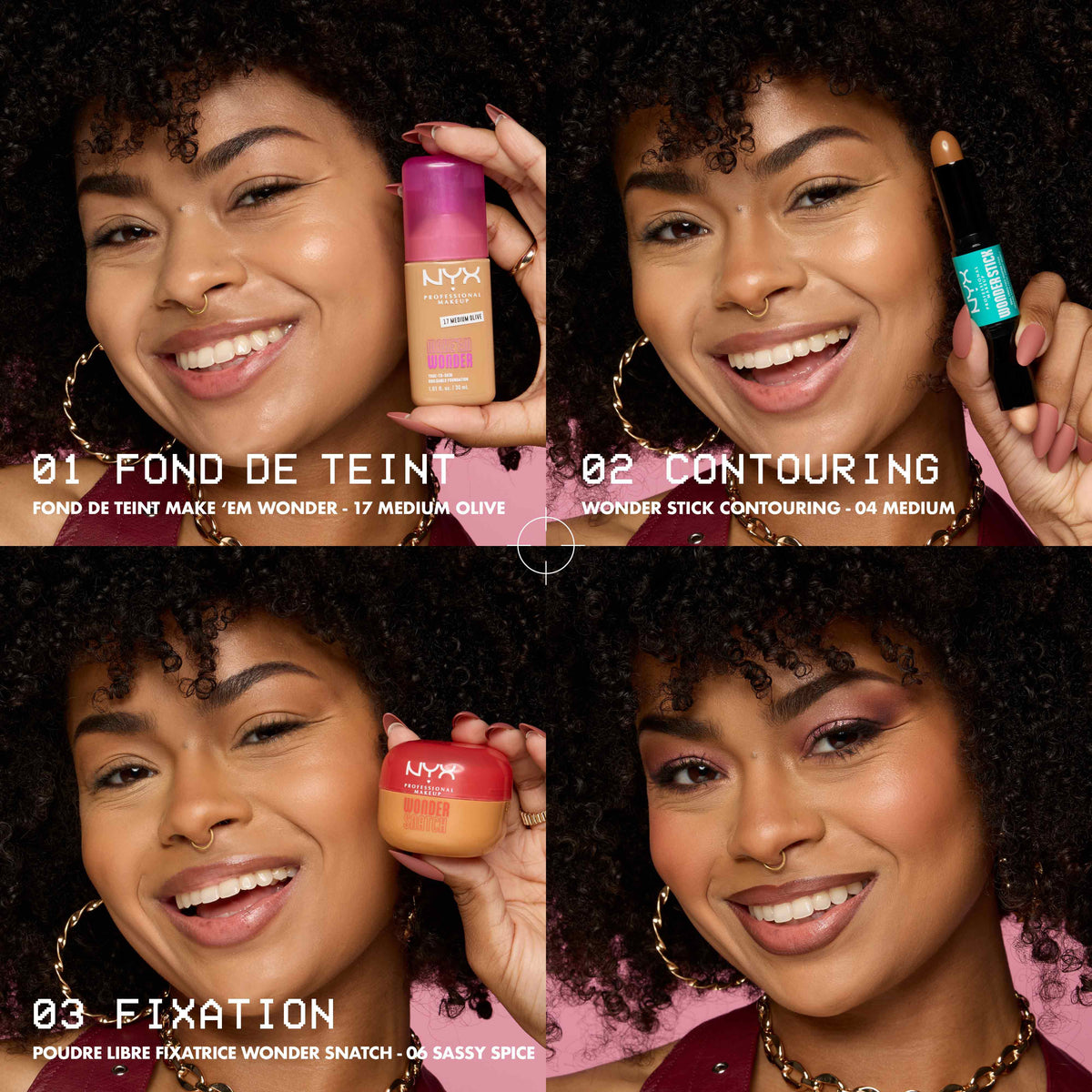 NYX - Fond de teint MAKE 'EM WONDER - réf 12 Natural