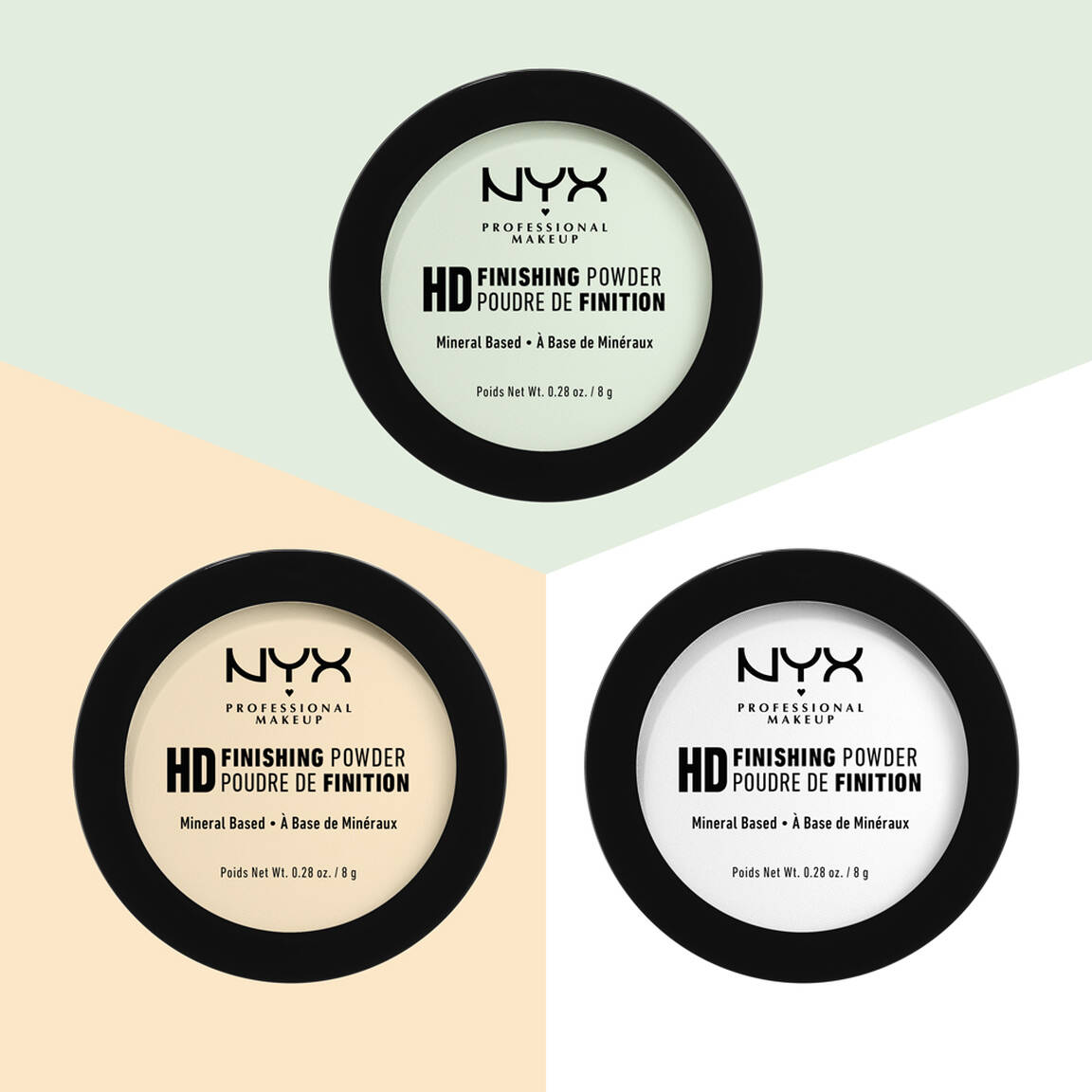NYX - FOND DE TEINT POUDRE HIGH DEFINITION - 02 Banana Powder