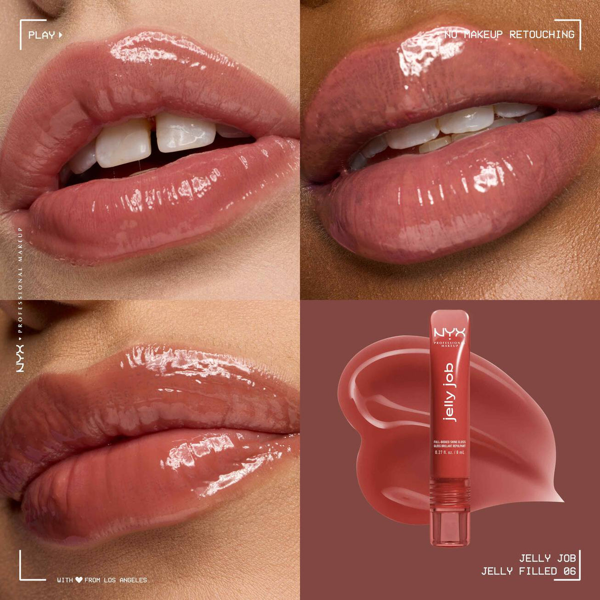 NYX - Gloss Jelly Job - réf 06  Jelly Filled