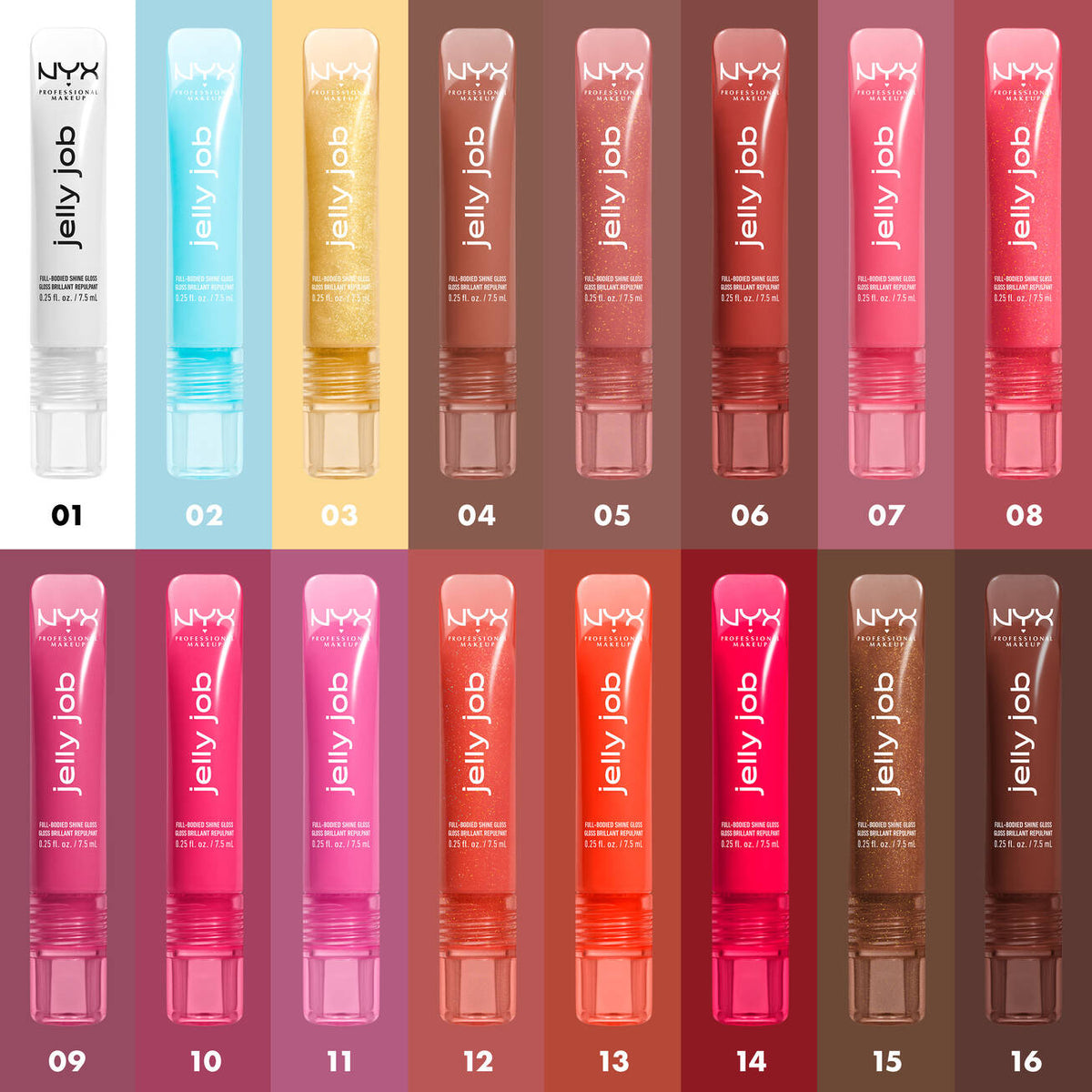 NYX - Gloss Jelly Job - réf 16 Jellybean