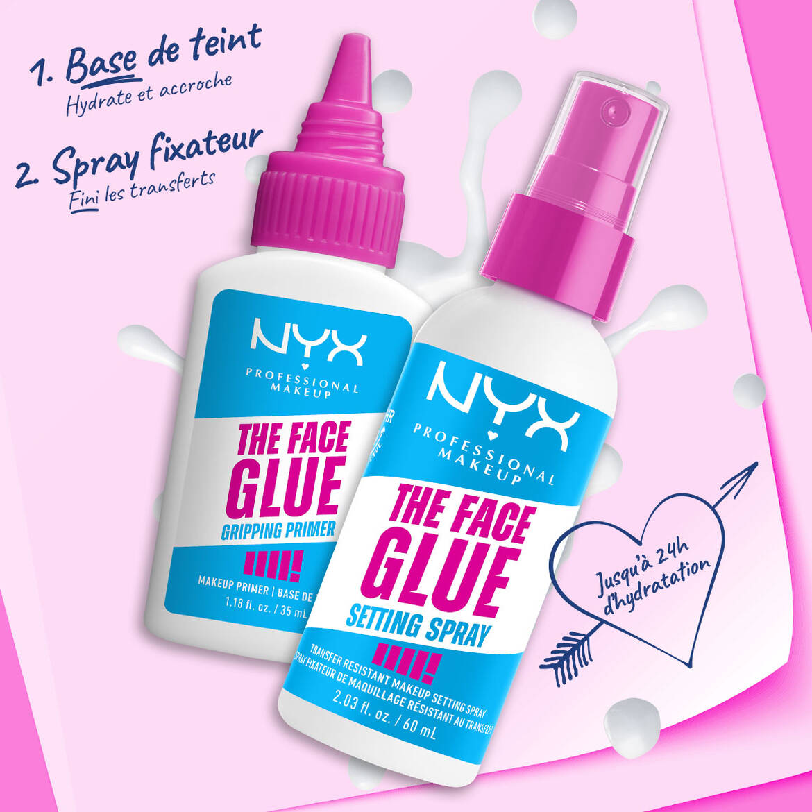 NYX - GRIPPING PRIMER FIXATEUR THE FACE GLUE- 35ml