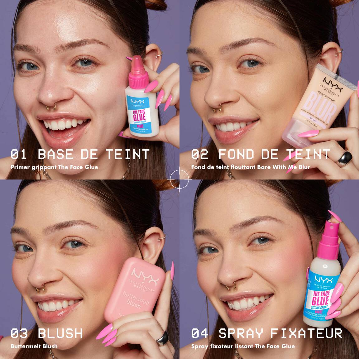 NYX - GRIPPING PRIMER FIXATEUR THE FACE GLUE- 35ml