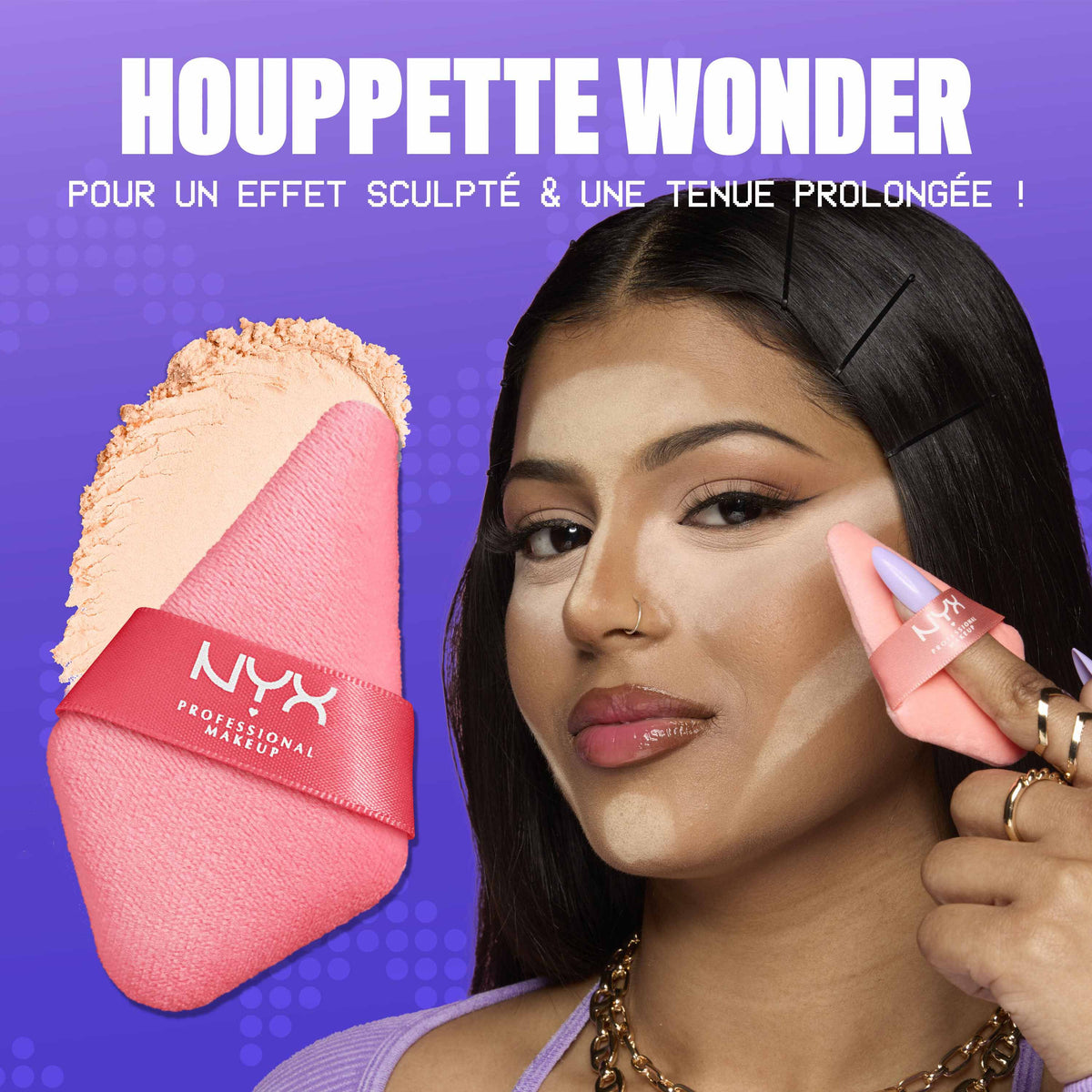 NYX - Poudre Wonder Snatch -Poudre libre fixatrice - réf. 02 Cheeky Cherry