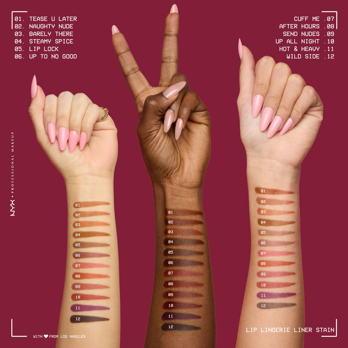 NYX - Stain Lip Lingerie - Ref  11 Hot & Heavy