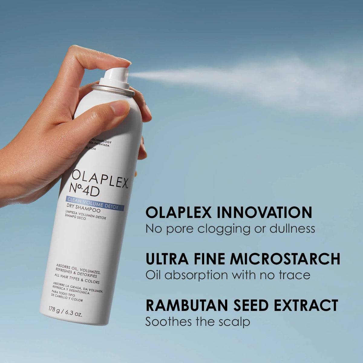 Olaplex - N°4D Dry Shampoo, Shampooing Sec - 250ml