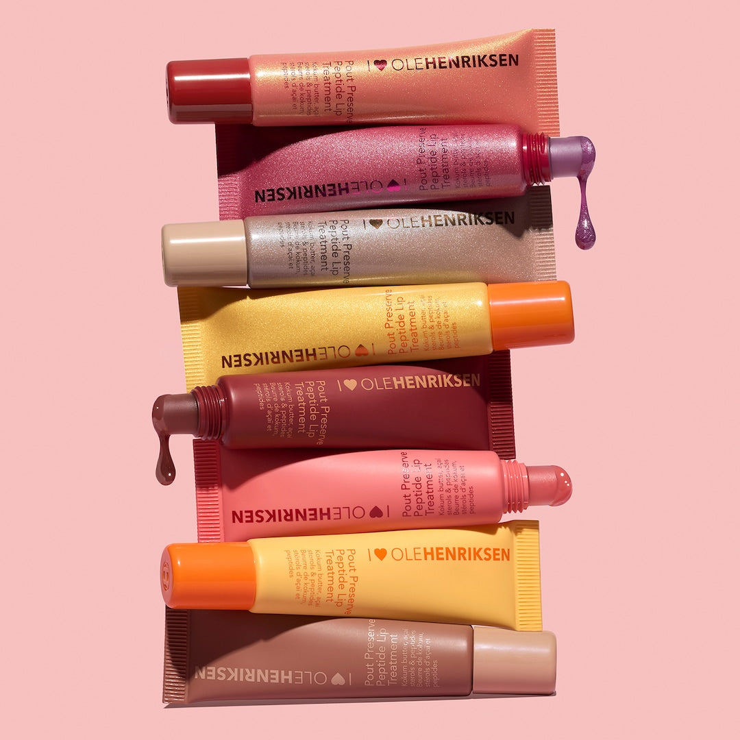 Olehenriksen - Pout Preserve Lip Treatment - Soin des lèvres hydratant & anti-âge aux peptides - réf Lingonberry Jam Glimmer