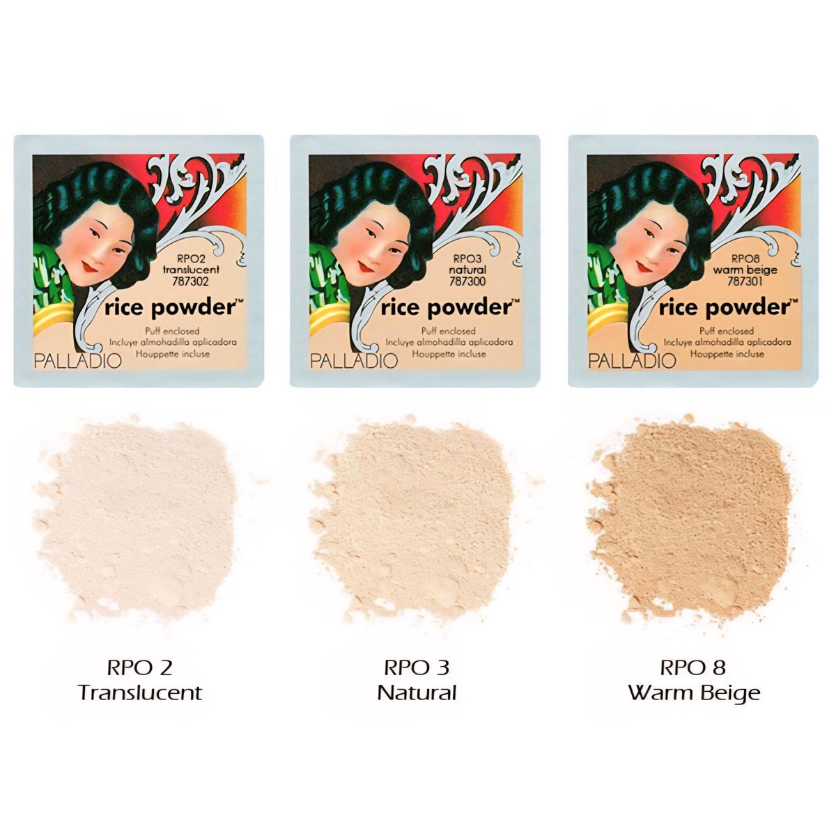 PALLADIO - Rice Powder - réf Warm Beige