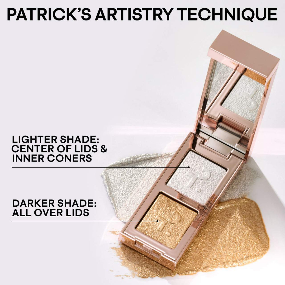 Patrick Ta - Major Dimension Eye Illusion Eyeshadow Duo- Talk To My Team