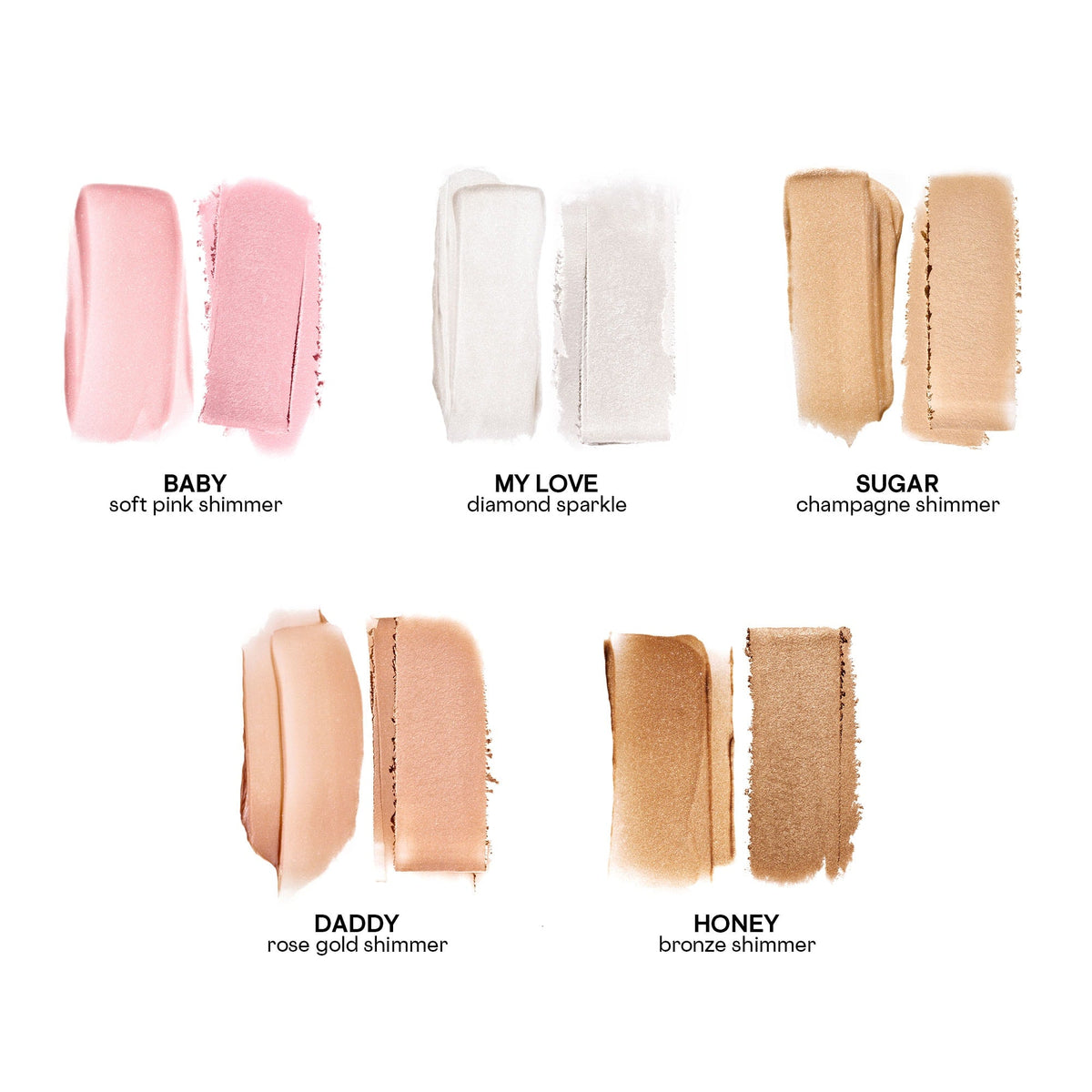 Patrick Ta -MAJOR GLOW CRÈME & POWDER LIGHT REFLECTING TRANSLUCENT HIGHLIGHTER DUO- My love