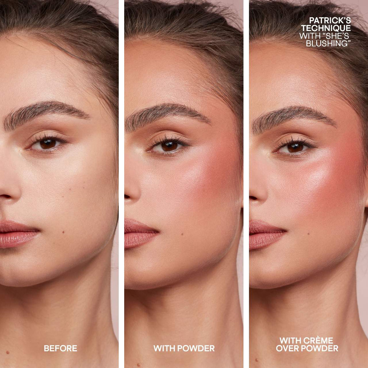 Patrick Ta - Major Headlines Double-Take Crème & Powder Blush Duo - réf She's a Doll