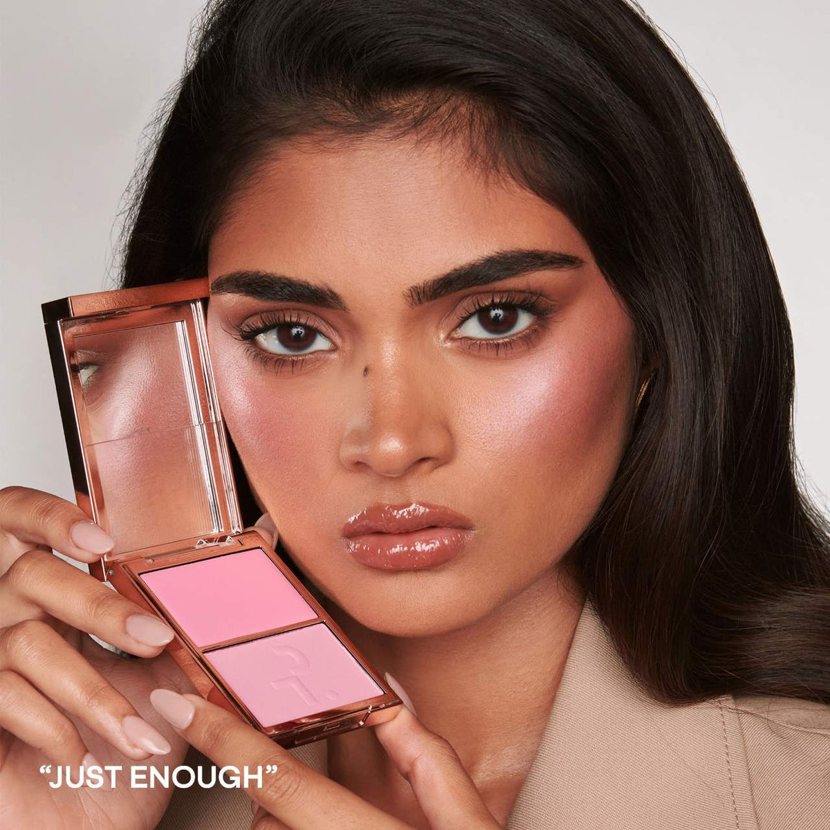 Patrick Ta - Major Headlines Double-Take Crème & Powder Blush Duo - réf She's a Doll