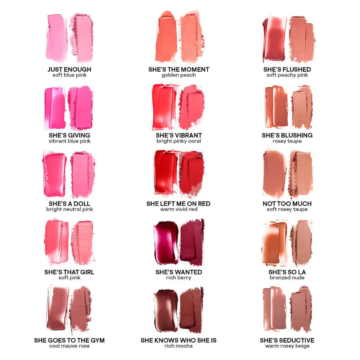 Patrick Ta - Major Headlines Double-Take Crème & Powder Blush Duo - réf She's Giving