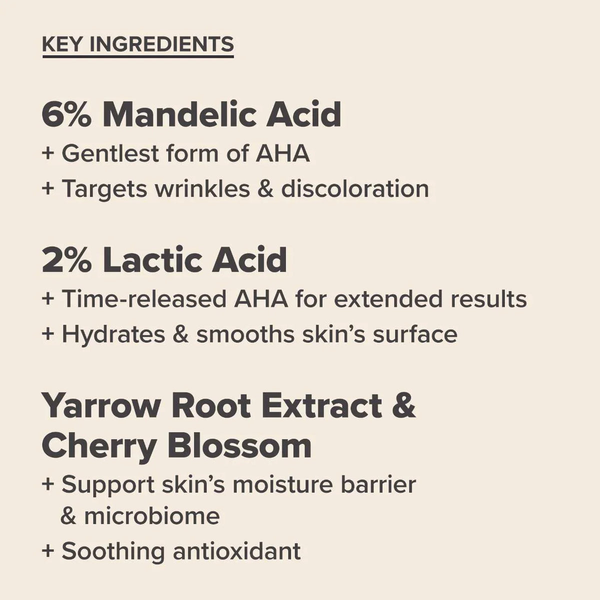 PAULA'S CHOICE - Skin Perfecting 6% Mandelic Acid + 2% Lactic Acid Liquid Exfoliant - 88ml