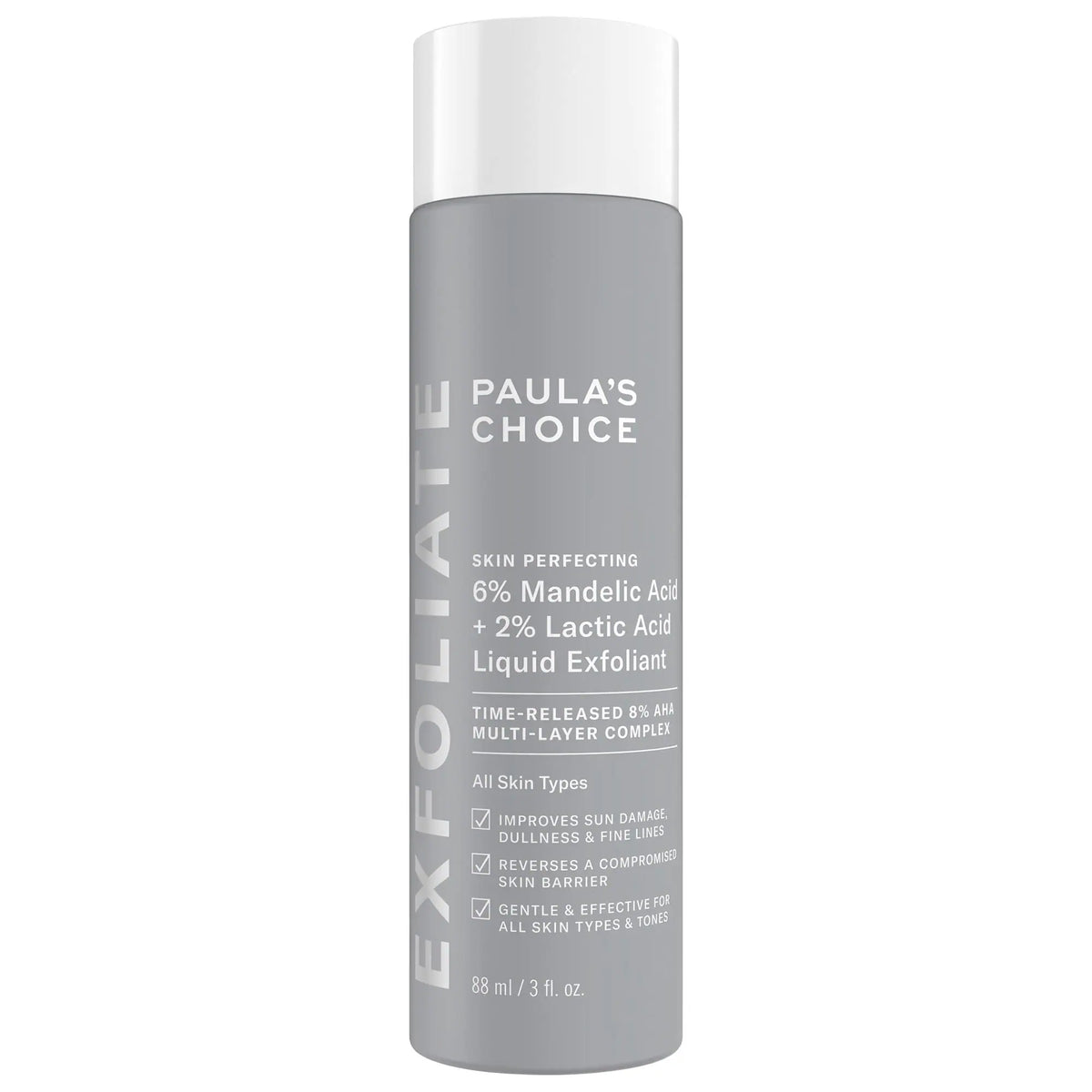 PAULA'S CHOICE - Skin Perfecting 6% Mandelic Acid + 2% Lactic Acid Liquid Exfoliant - 88ml