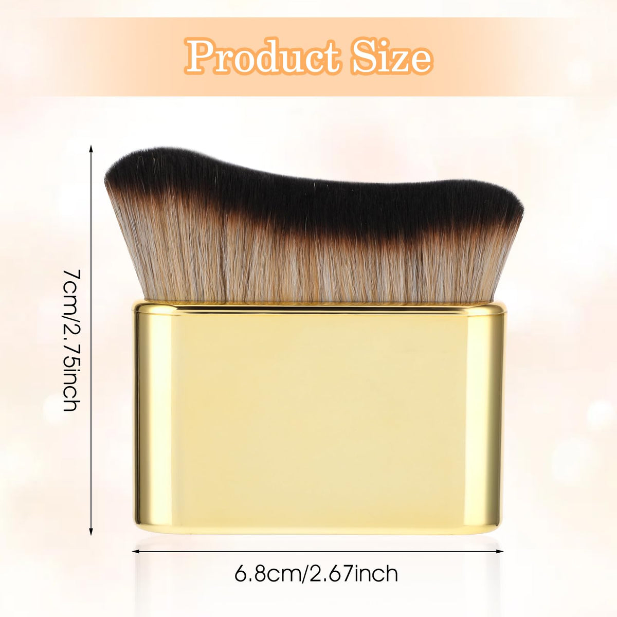 POPPIN - Body Blur & Glow Brush - réf Gold