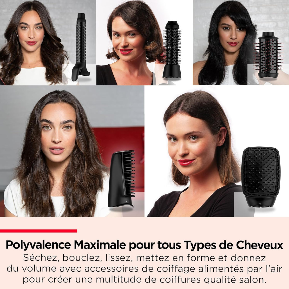 REVLON - Brosse coiffante Revlon Multistyler One-Step 5-EN-1