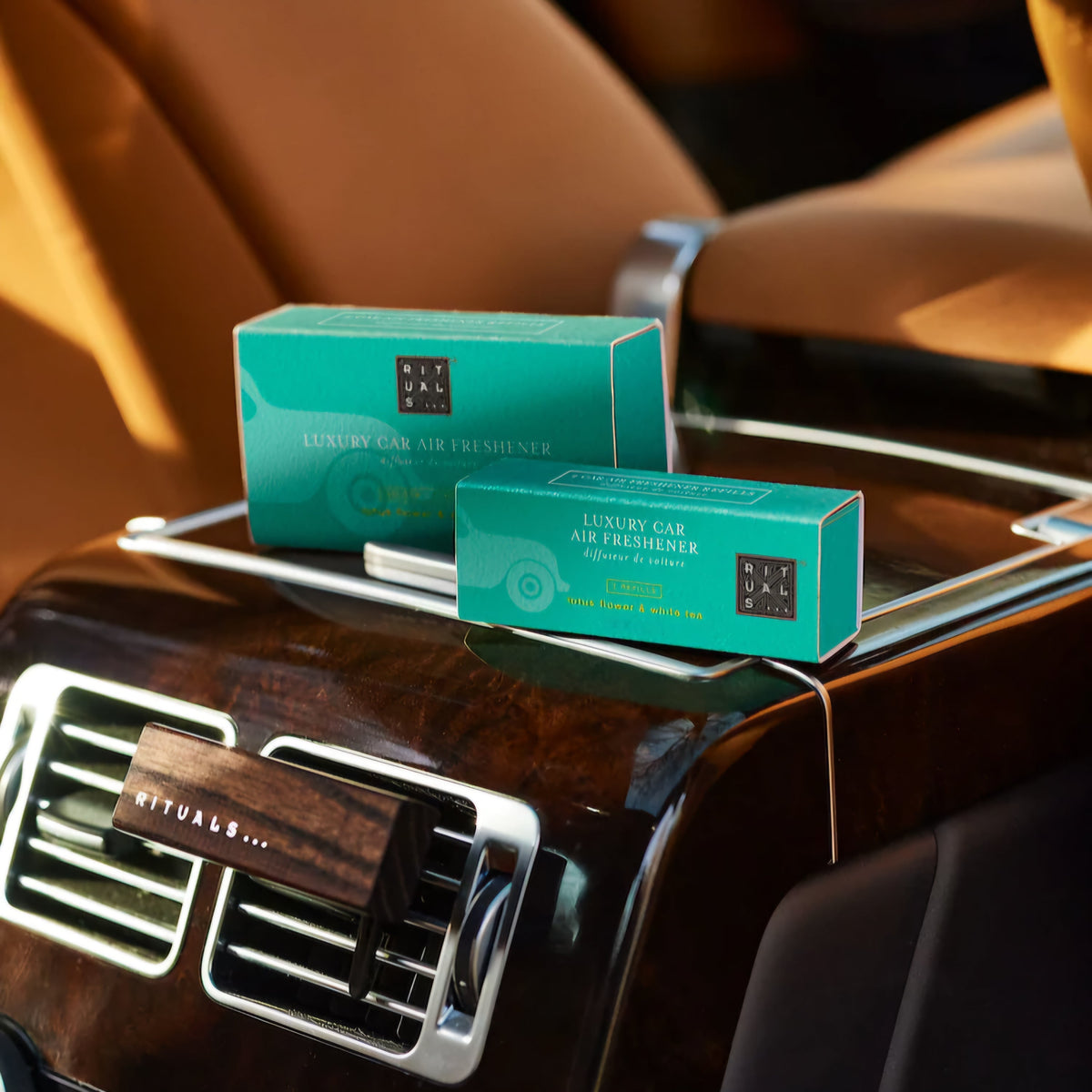 RITUALS - 2x Recharges Luxury Car Air Freshener - réf Lotus Flower & white tea