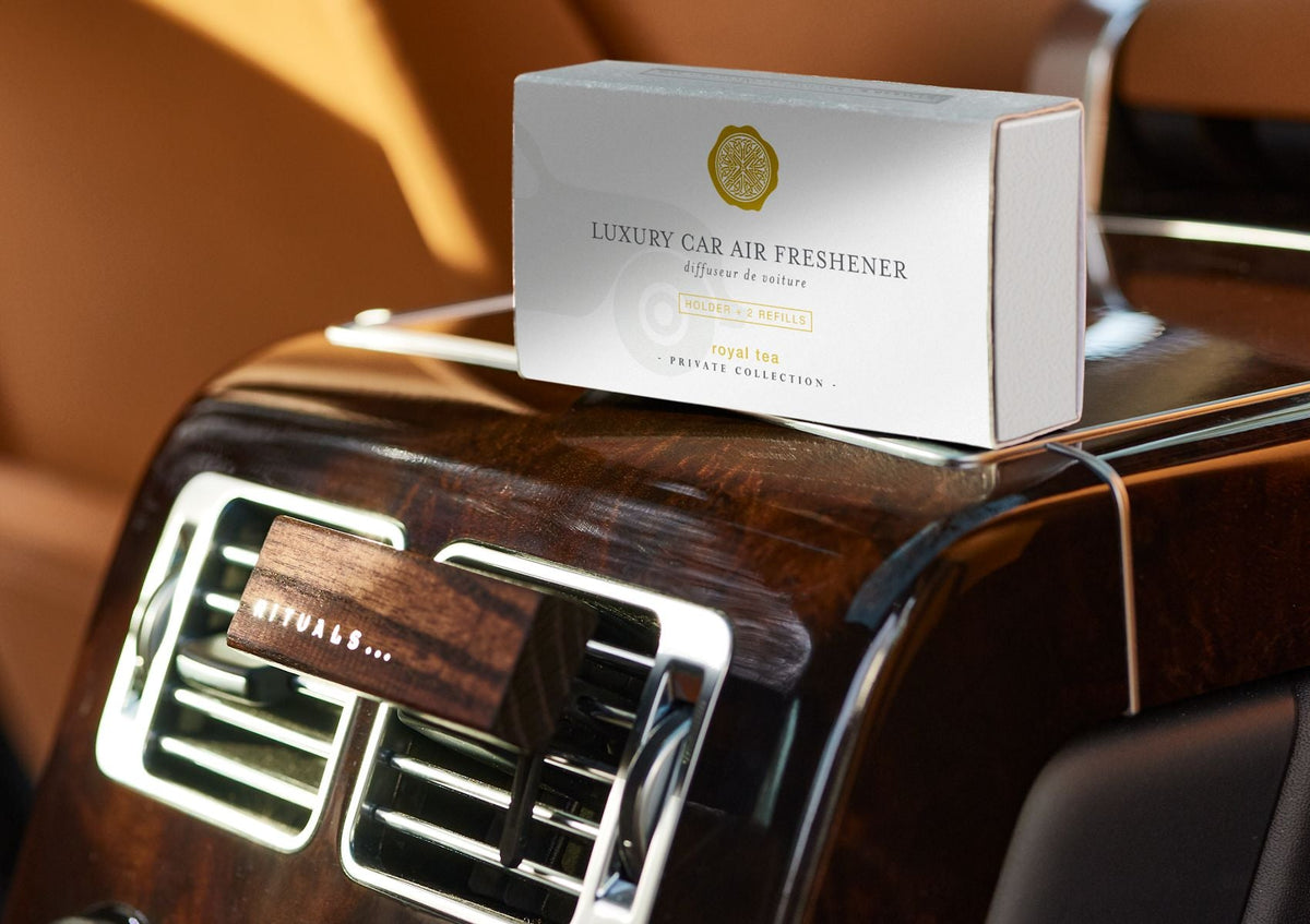 RITUALS - 2x Recharges Luxury Car Air Freshener - réf Royal Tea