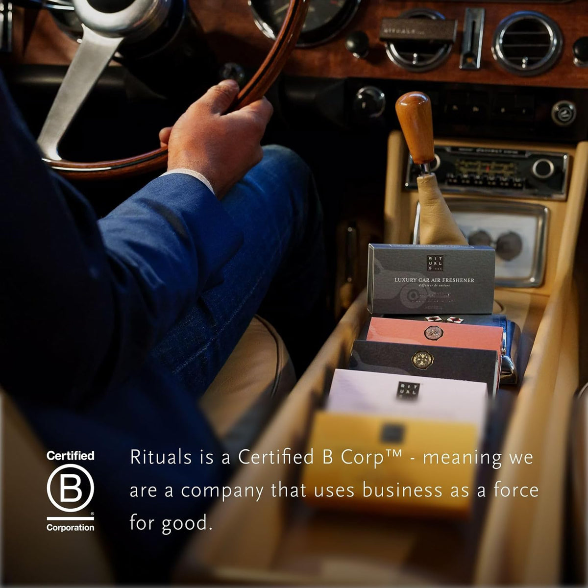 RITUALS - 2x Recharges Luxury Car Air Freshener - réf Suede Vanilla