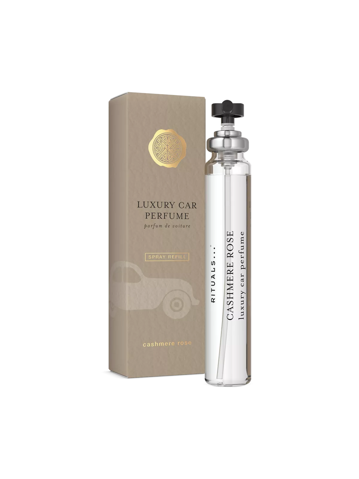 RITUALS - Cashmere Rose - Recharge Car Perfume - Spray Refill - 14ml