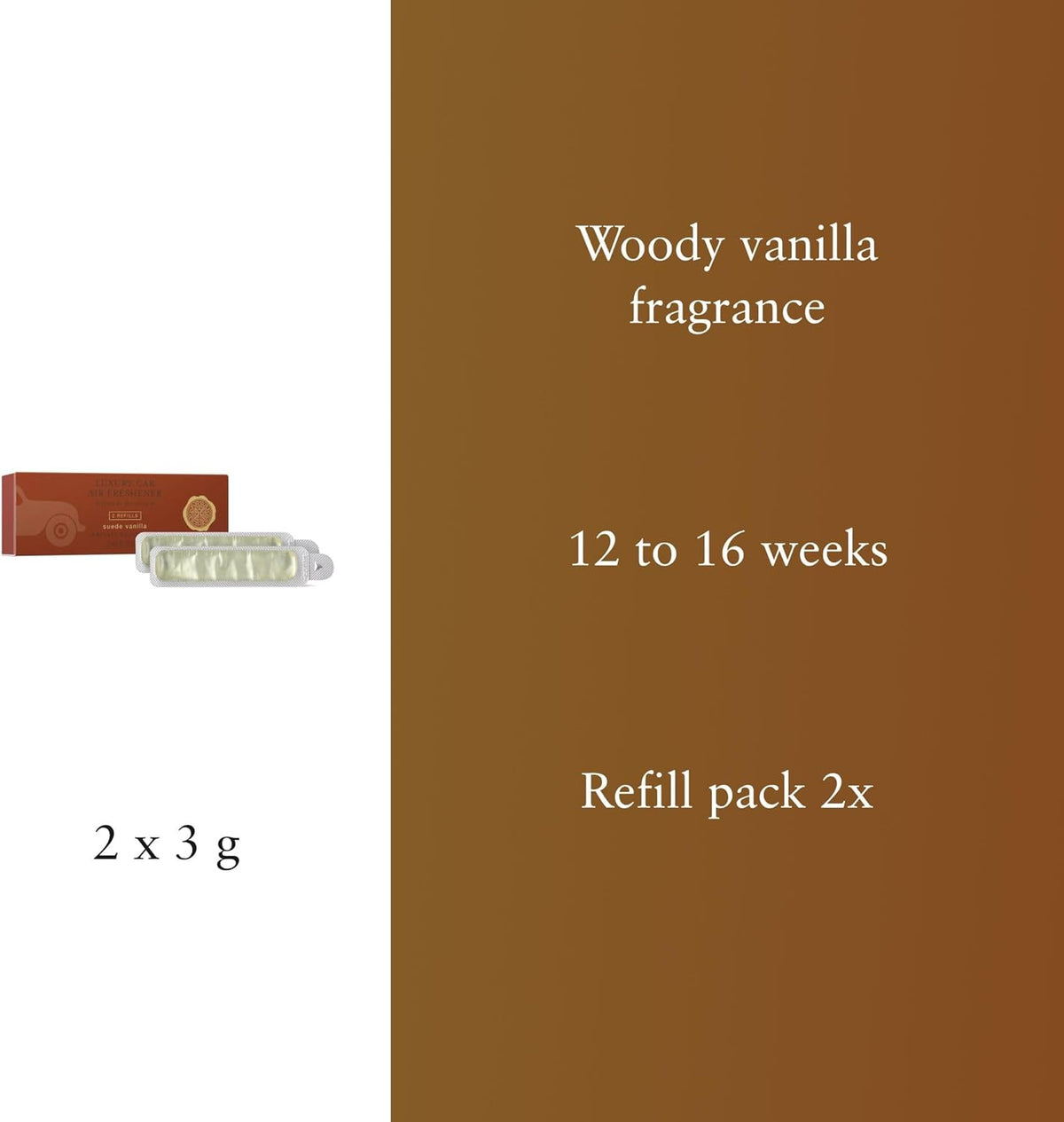 RITUALS - Luxury Car Air Freshener - réf Suede Vanilla