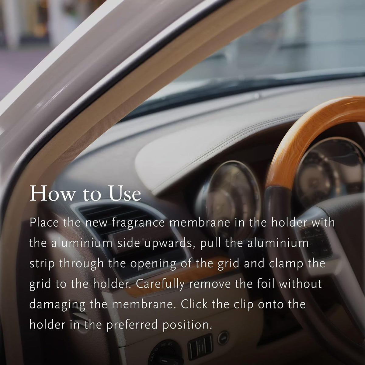 RITUALS - Luxury Car Air Freshener - réf Suede Vanilla