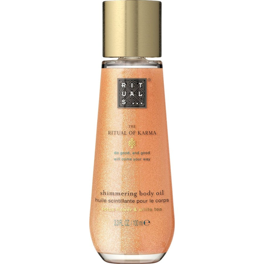 RITUALS - Ritual of Karma Shimmering Body Oil - réf Lotus Flower & White Tea - 100ml