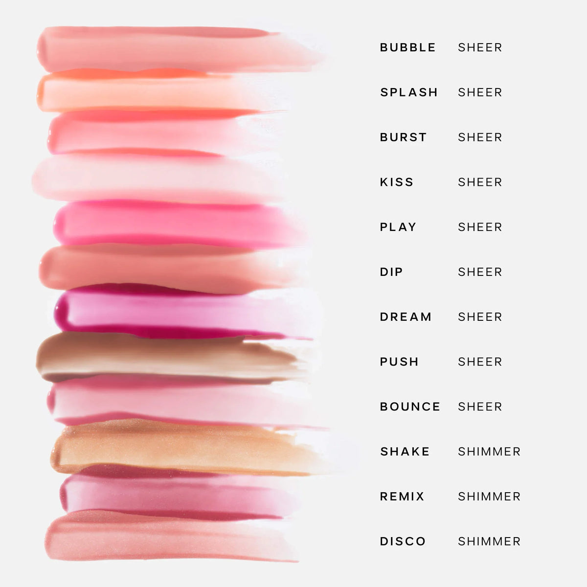 SAIE - Glossybounce Hydrating Lip Oil - réf Kiss