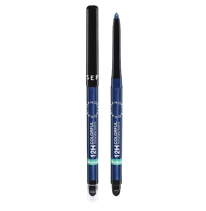 SEPHORA - 12H COLORFUL - Crayon yeux rétractable Waterproof-19 Shimmer navy