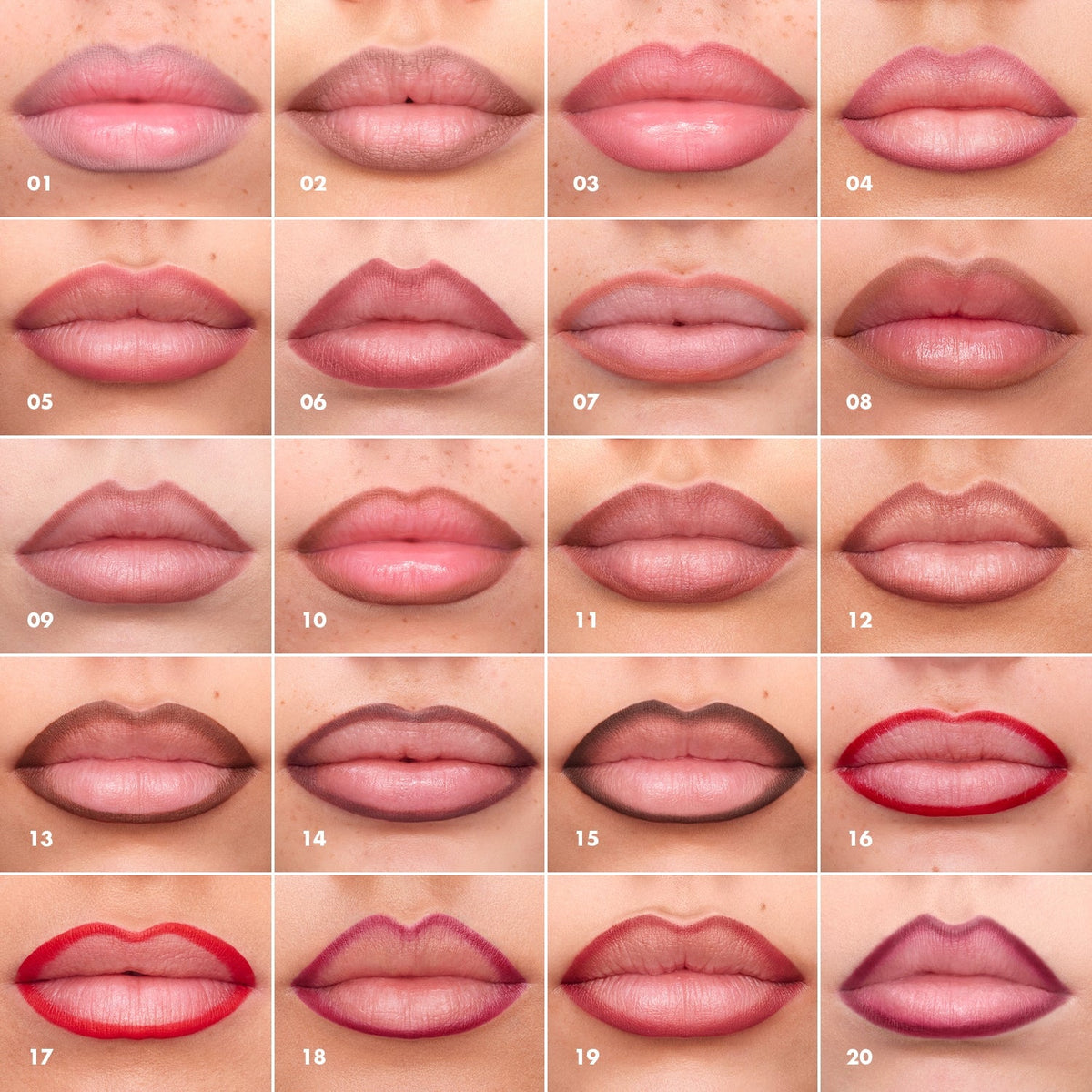 SEPHORA - 8HR Colorful Lip Liner - Crayon à lèvres sans transfert - réf 08 Perfect beige