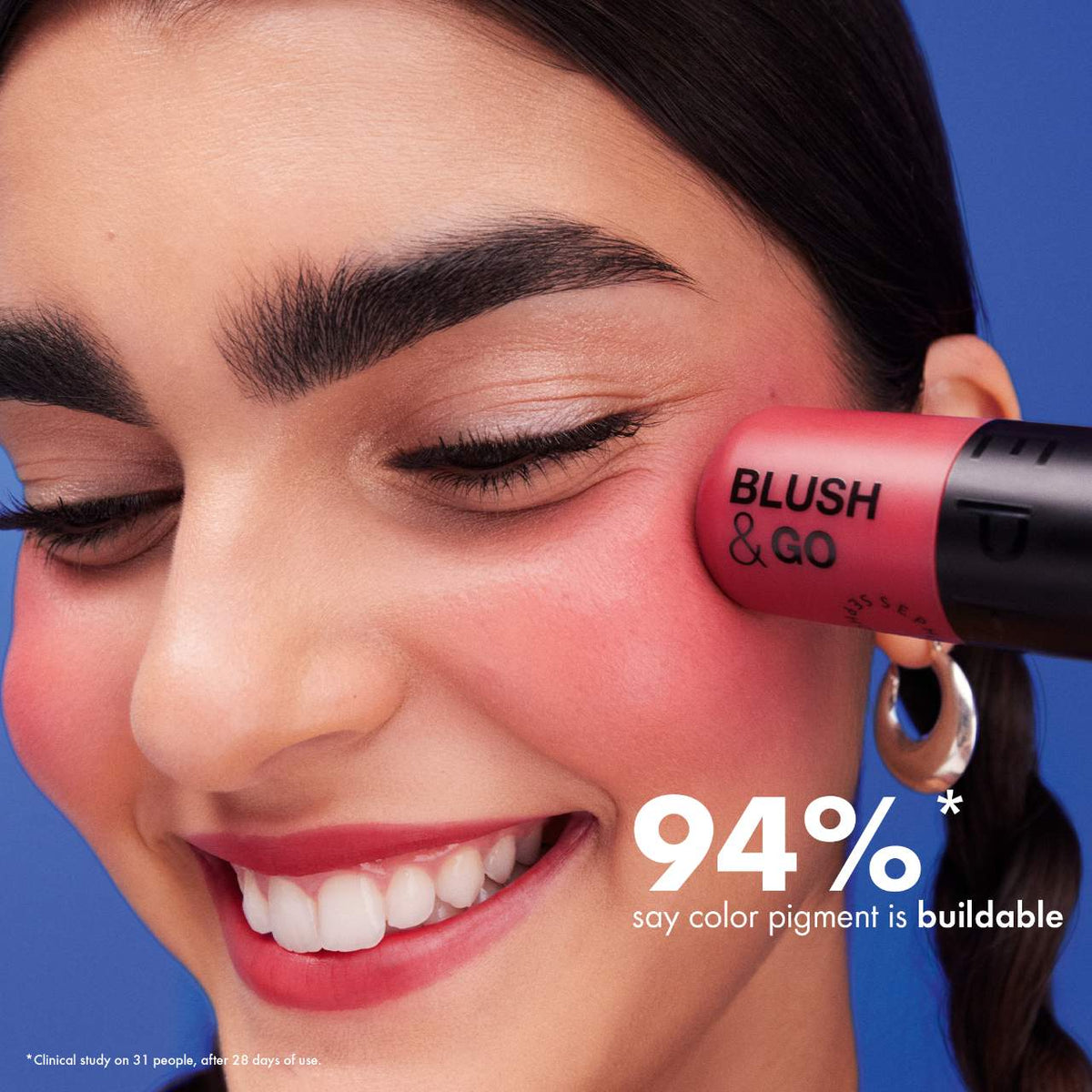 SEPHORA - Blush & Go Liquid Blush - 04 On cloud 9 (7 ml)