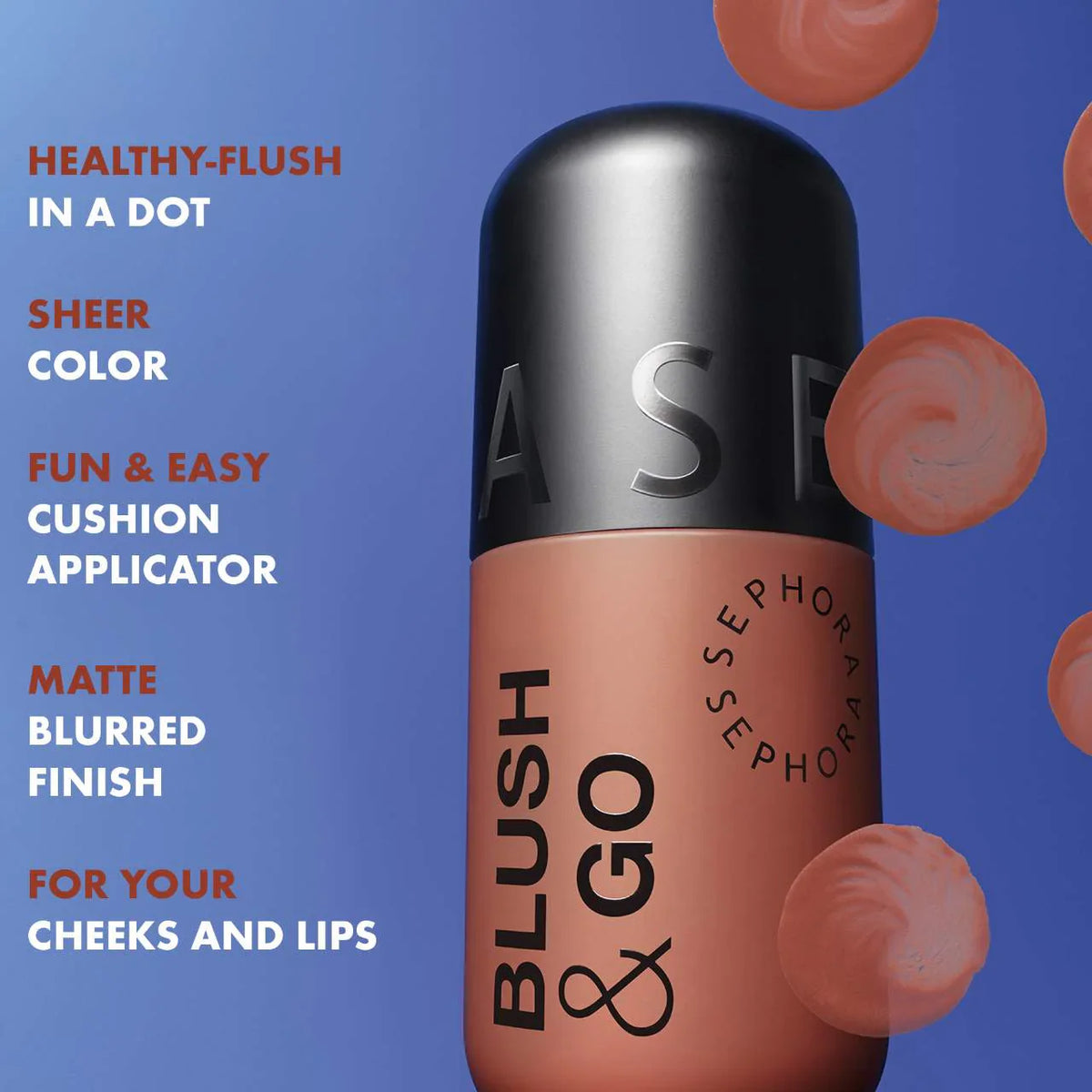 SEPHORA - Blush & Go Liquid Blush - 04 On cloud 9 (7 ml)